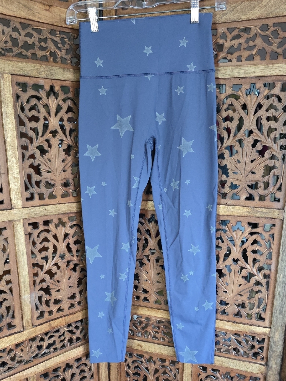 aerie Girls' Navy Blue Star-Print High-Waist Leggings